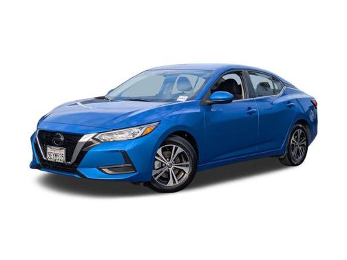 Electric Blue Metallic 2023 Nissan Sentra SV