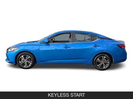 Electric Blue Metallic 2023 Nissan Sentra SV