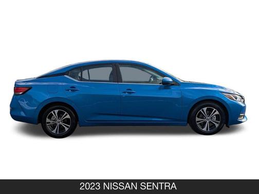 Electric Blue Metallic 2023 Nissan Sentra SV