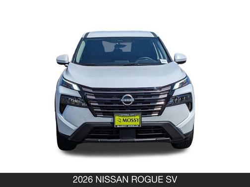Everest White Pearl Tricoat 2026 Nissan Rogue SV