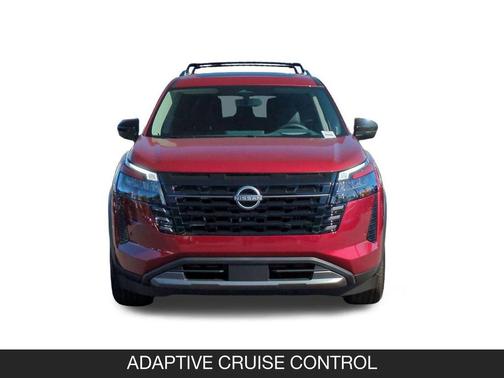 Scarlet Ember Tintcoat 2026 Nissan Pathfinder Platinum