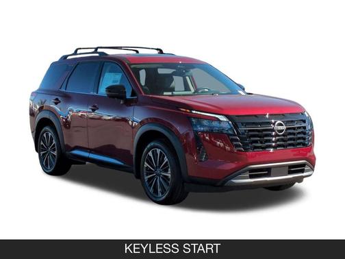 Scarlet Ember Tintcoat 2026 Nissan Pathfinder Platinum