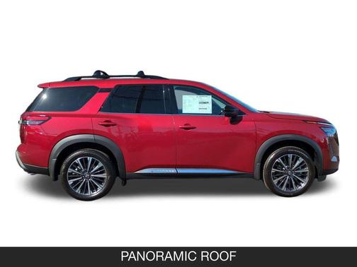 Scarlet Ember Tintcoat 2026 Nissan Pathfinder Platinum