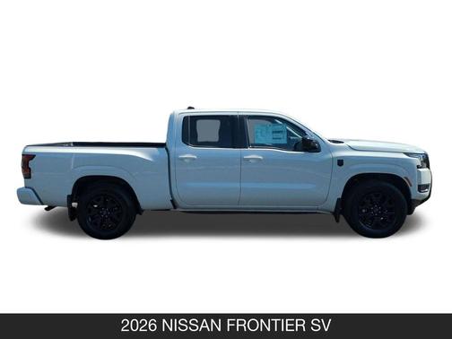 Glacier White 2026 Nissan Frontier SV