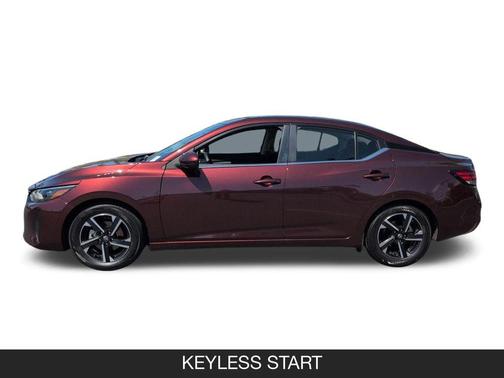 Rosewood Metallic 2025 Nissan Sentra SV