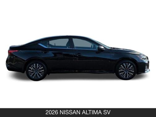 Super Black 2026 Nissan Altima 2.5 SV