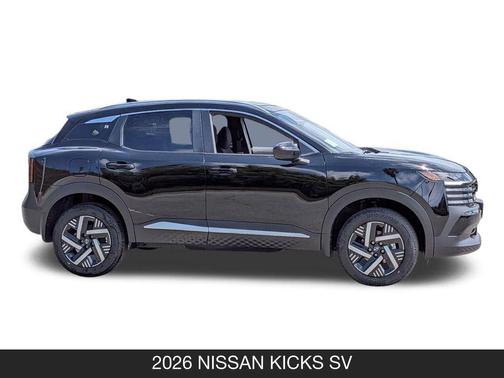 Super Black 2026 Nissan Kicks SV