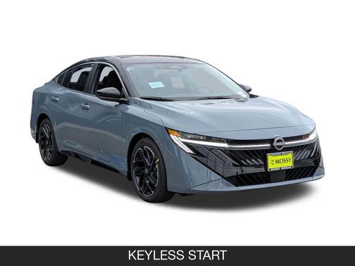 Atlantic Gray/Super Black 2026 Nissan Sentra SR