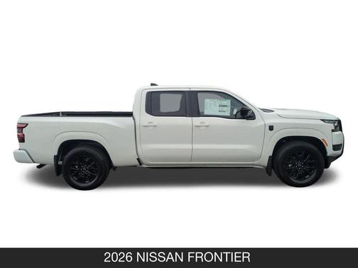Glacier White 2026 Nissan Frontier SV
