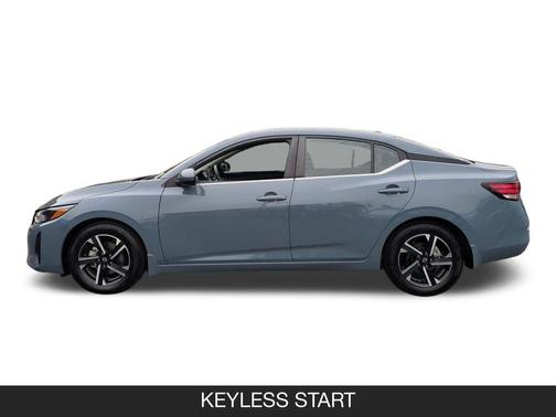 Atlantic Gray Metallic 2024 Nissan Sentra SV