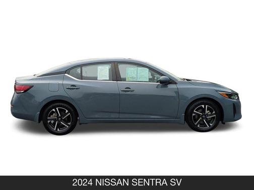 Atlantic Gray Metallic 2024 Nissan Sentra SV