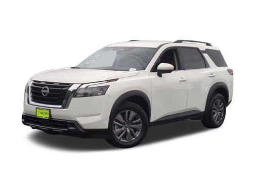 Glacier White 2024 Nissan Pathfinder SV FWD