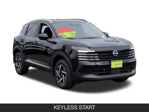 Super Black 2026 Nissan Kicks SV