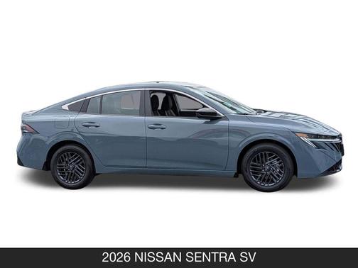 Atlantic Gray Metallic 2026 Nissan Sentra SV