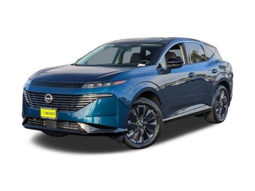 Aurora Blue Pearl Metallic/Super Black 2026 Nissan Murano Platinum