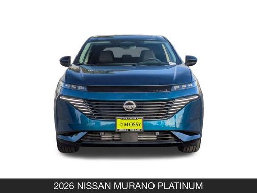 Aurora Blue Pearl Metallic/Super Black 2026 Nissan Murano Platinum