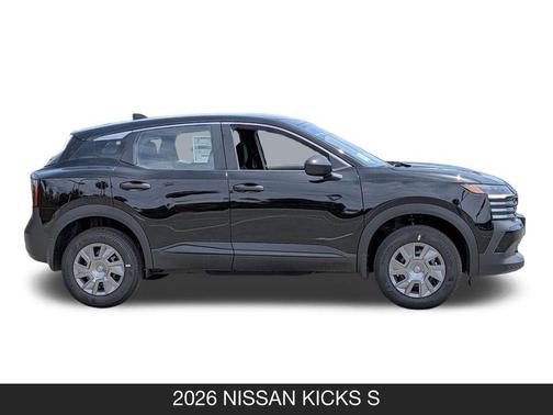 Super Black 2026 Nissan Kicks S