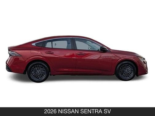 Scarlet Ember Tintcoat 2026 Nissan Sentra SV