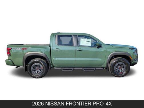 Tactical Green Metallic 2026 Nissan Frontier PRO-4X