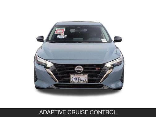 Atlantic Gray Metallic 2024 Nissan Sentra SR