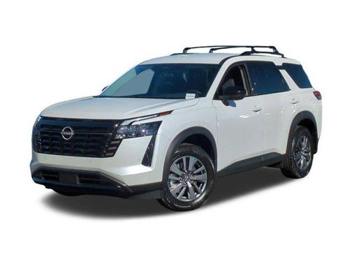 Everest White Pearl Tricoat 2026 Nissan Pathfinder SV