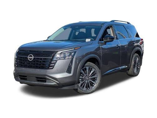 Gun Metallic 2026 Nissan Pathfinder Platinum