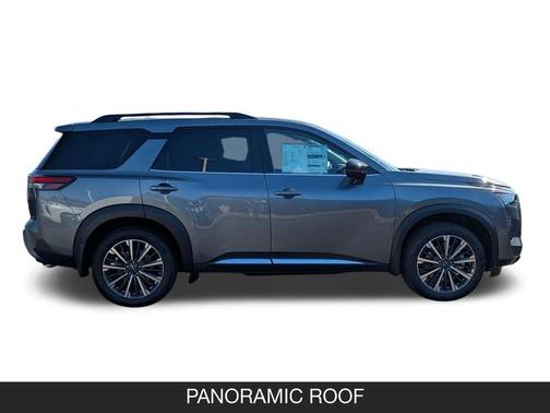 Gun Metallic 2026 Nissan Pathfinder Platinum
