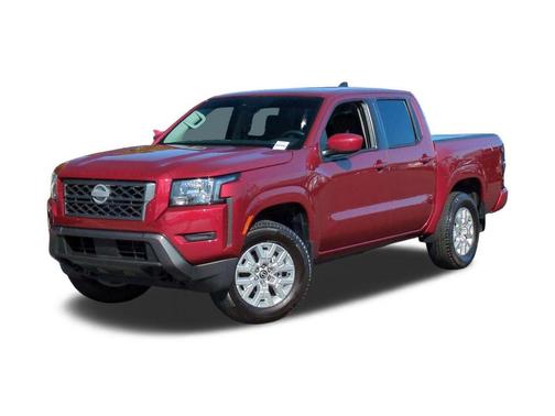 Cardinal Red Tricoat 2022 Nissan Frontier SV