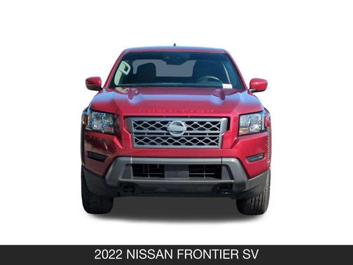 Cardinal Red Tricoat 2022 Nissan Frontier SV