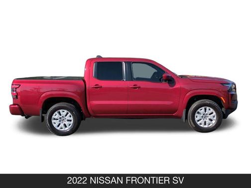 Cardinal Red Tricoat 2022 Nissan Frontier SV