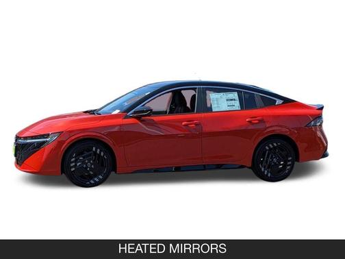 Energetic Ember/Super Black 2026 Nissan Sentra SR