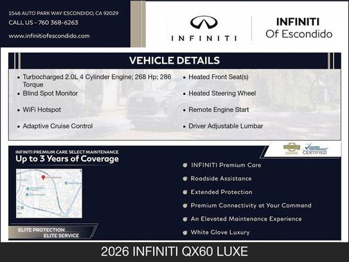 Graphite Shadow 2026 INFINITI QX60 LUXE FWD