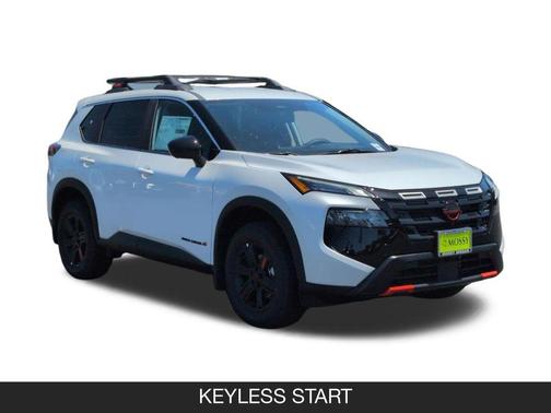 Everest White Pearl Tricoat 2026 Nissan Rogue Rock Creek