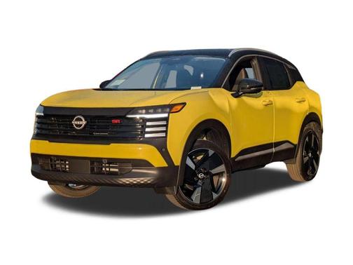 Yuzu Yellow Metallic/Super Black 2026 Nissan Kicks SR