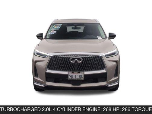 Warm Titanium 2026 INFINITI QX60 LUXE AWD
