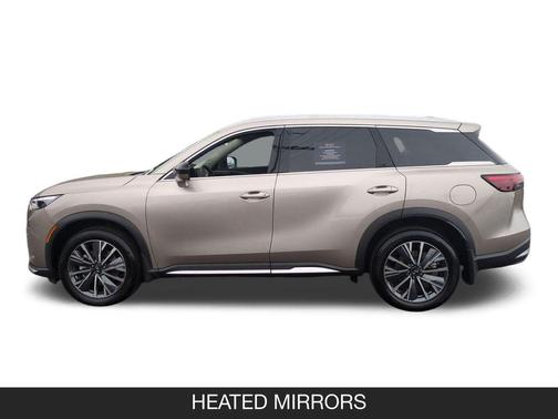 Warm Titanium 2026 INFINITI QX60 LUXE AWD