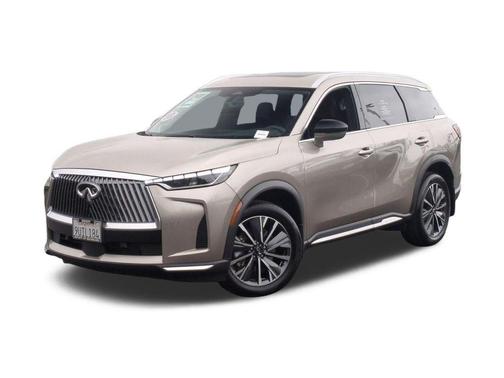 Warm Titanium 2026 INFINITI QX60 LUXE AWD