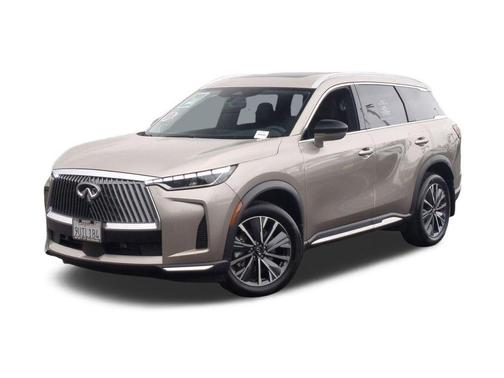 Warm Titanium 2026 INFINITI QX60 LUXE AWD