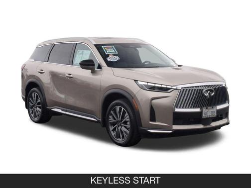 Warm Titanium 2026 INFINITI QX60 LUXE AWD