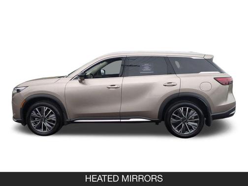 Warm Titanium 2026 INFINITI QX60 LUXE AWD