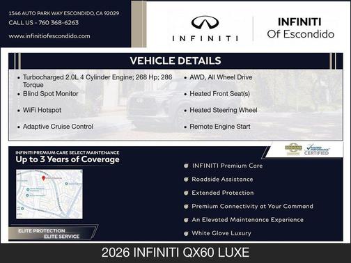 Warm Titanium 2026 INFINITI QX60 LUXE AWD