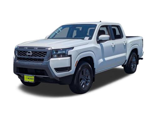 Glacier White 2026 Nissan Frontier SV