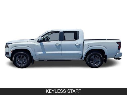 Glacier White 2026 Nissan Frontier SV