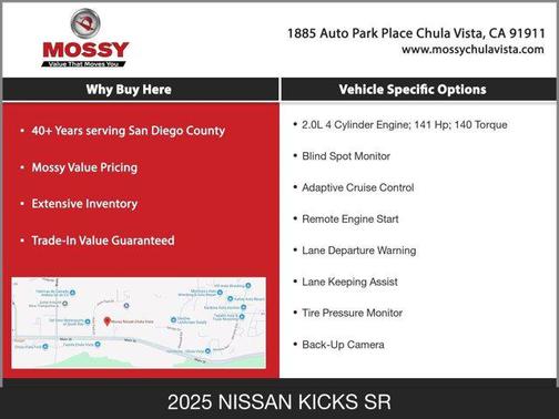 2025 Nissan Kicks SR