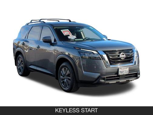 Gun Metallic 2024 Nissan Pathfinder SV FWD