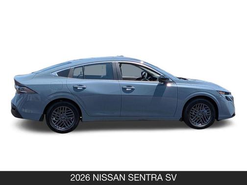 Atlantic Gray Metallic 2026 Nissan Sentra SV