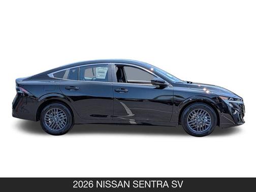 Super Black 2026 Nissan Sentra SV