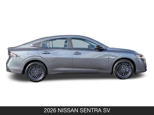 Gun Metallic 2026 Nissan Sentra SV
