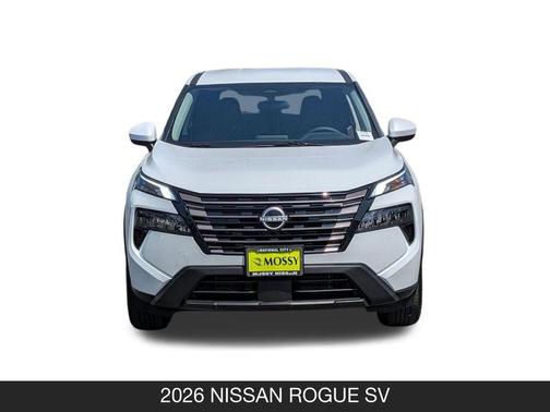 Everest White Pearl Tricoat 2026 Nissan Rogue SV