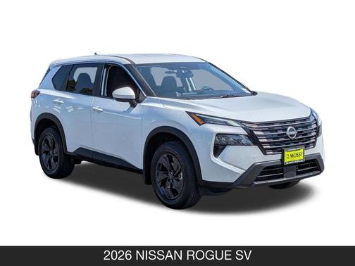 Everest White Pearl Tricoat 2026 Nissan Rogue SV